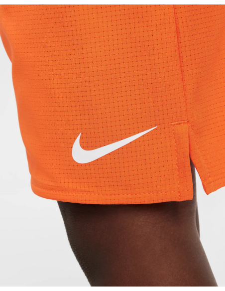 Completo Bambino Nike Rhythm Tee set - Bianco/Arancio