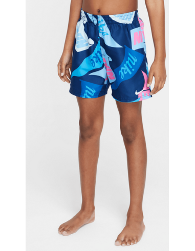 Nike Breaker 4 Volley Boys Swimsuit - Blue