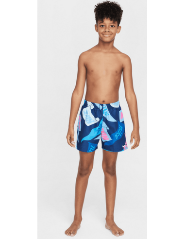 Nike Breaker 4 Volley Jungen Badeanzug - Blau