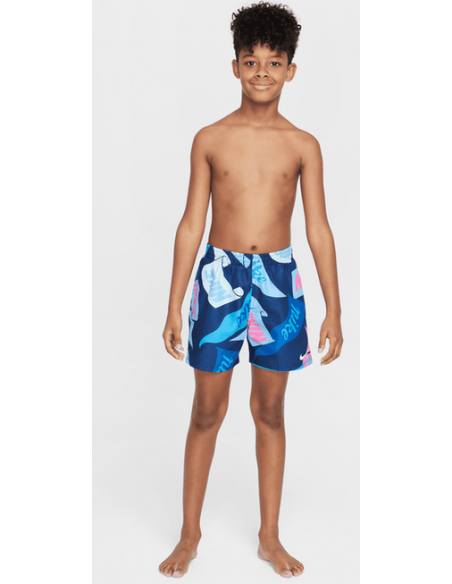 Maillot de bain Nike Breaker 4 Volley pour garçon - Bleu