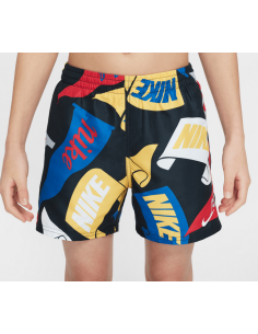 Costume da Bagno Ragazzo Nike Breaker 4 Volley - Nero