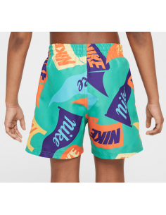Costume da Bagno Ragazzo Nike Breaker 4 Volley - Verde 2