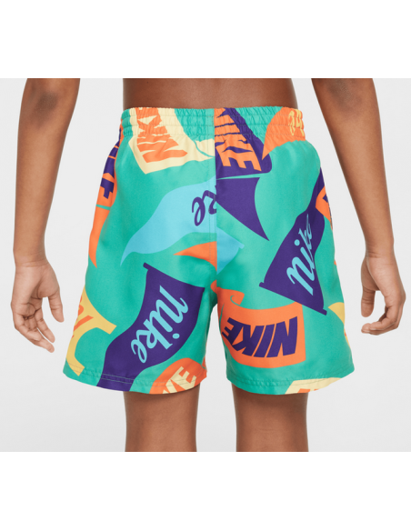 Costume da Bagno Ragazzo Nike Breaker 4 Volley - Verde