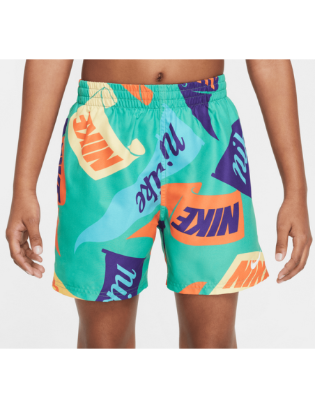 Maillot de bain Nike Breaker 4 Volley pour garçon - Vert