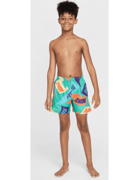 Nike Breaker 4 Volley Jungen Badeanzug - Grün