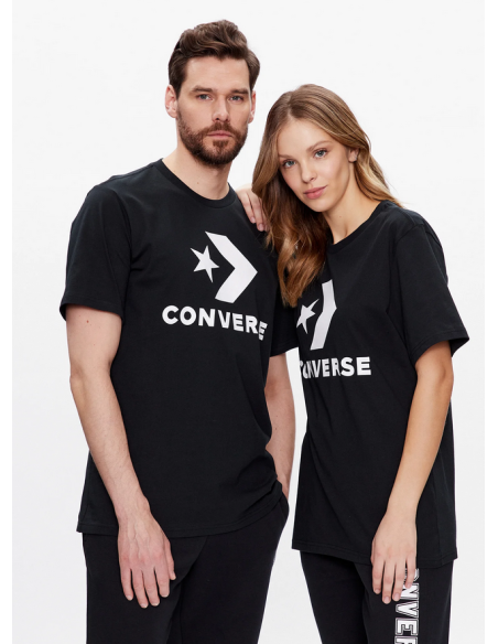 T-shirt unisexe Converse Boosted Star Chevron - Noir
