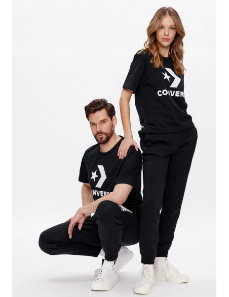 T-shirt unisexe Converse Boosted Star Chevron - Noir