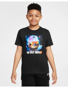 T-shirt Ragazzo Nike Tee Sloth - Nero