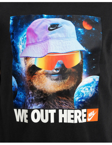 Nike Tee Sloth Boys' T-Shirt - Black