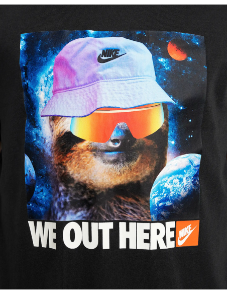 Nike Tee Sloth Jungen T-Shirt - Schwarz