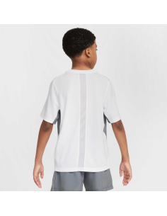 T-shirt Ragazzo Nike Swoosh Dri-Fit - Bianco 2