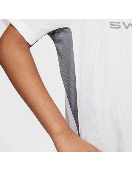 Camiseta Nike Swoosh Dri-Fit para niño - Blanca