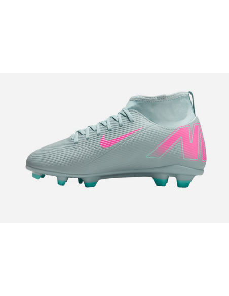 Nike Jr Superfly 10 Club FG/MG Jungen Fußballschuhe - Grau