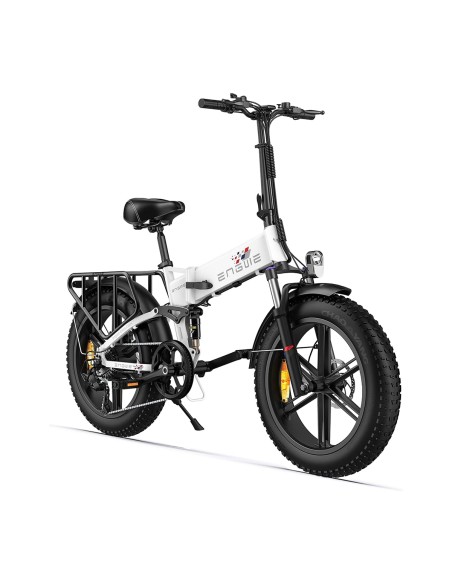 Vélo électrique pliant ENGINE X 250W - blanc