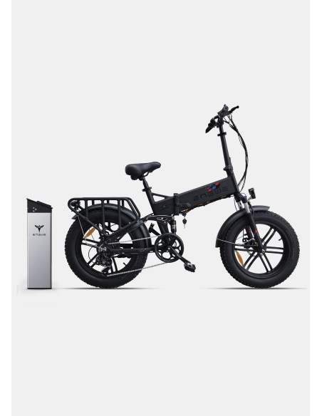 Bicicletta elettrica pieghevole Engwe ENGINE X 250W - nero