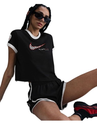 T-shirt Nike Sportswear Club pour femme - Noir