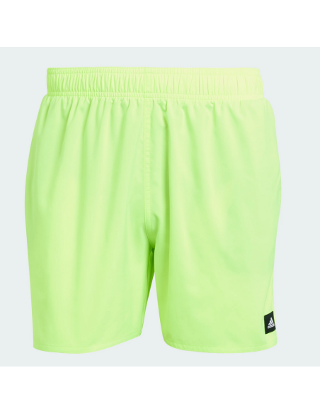 Adidas Solid CLX Herren Badeanzug - Fluoreszierendes Gelb