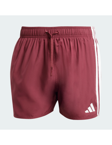 Adidas 3 Rayas Bañador Hombre - Bordeaux