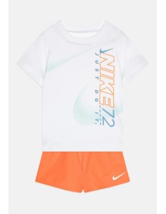 Ensemble t-shirt Nike Rhythm pour enfant - Blanc/Orange