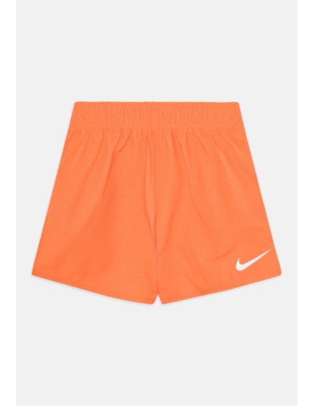 Completo Bambino Nike Rhythm Tee set - Bianco/Arancio