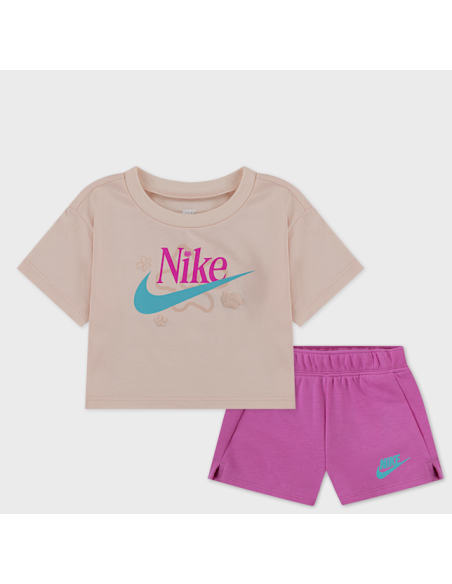 Nike Wild Flower Mädchen-Outfit - Pink