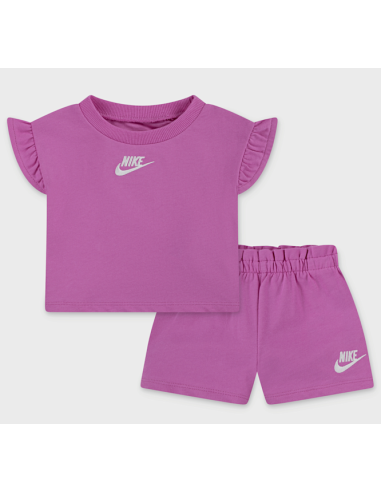 Nike French Terry Set Mädchen - Fuchsie