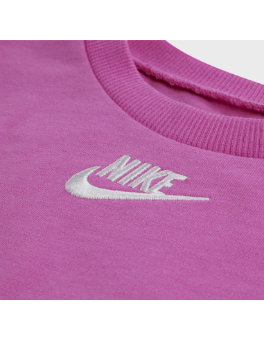 Nike French Terry Set Mädchen - Fuchsie