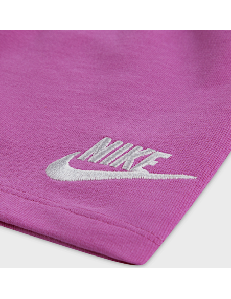 Completo Bambina Nike French Terry Set - Fucsia