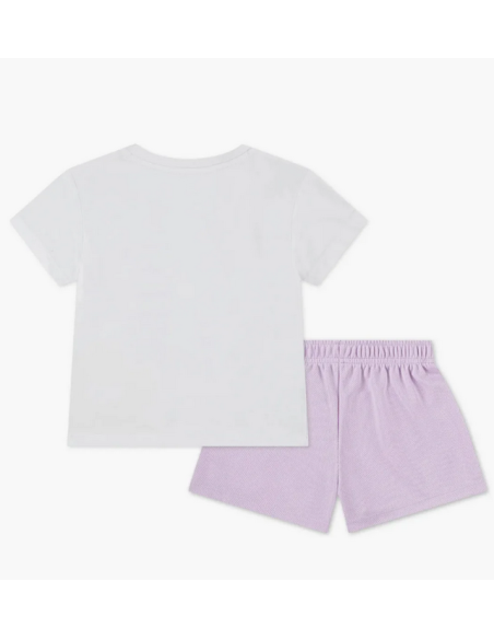 Conjunto Nike Wild Flower para niña - Blanco