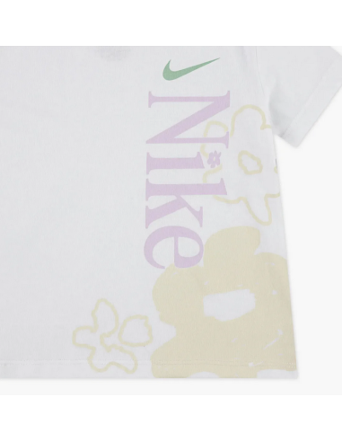 Tenue Nike Wild Flower pour fille - Blanc