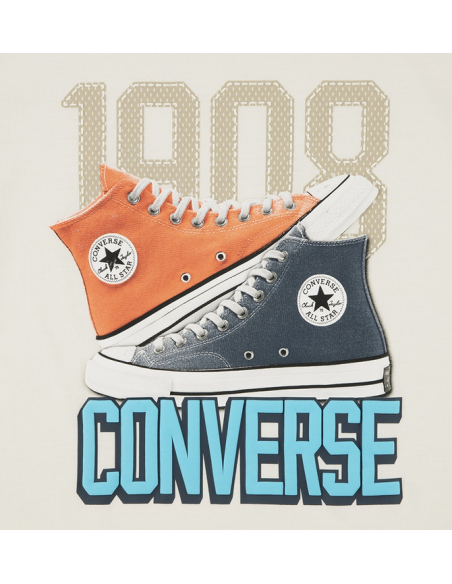 Completo Ragazzo Converse Retro Remix - Beige/Blu