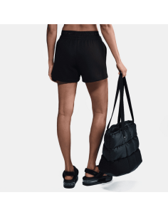 Pantaloncino Donna Nike Chill Terry - Nero 2