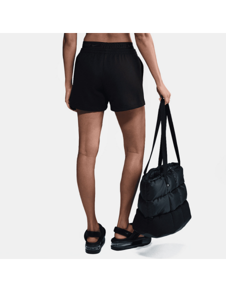 Pantaloncino Donna Nike Chill Terry - Nero