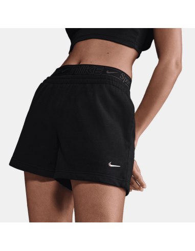 Pantaloncino Donna Nike Chill Terry - Nero