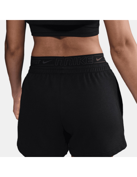 Nike Chill Terry Damen Shorts - Schwarz