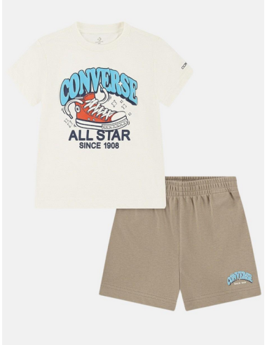 Conjunto infantil Converse CNVB TRAIL MIX FIT -...