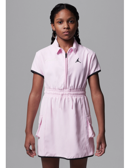 Jordan Mädchenkleid "Hidden In Plain Sight" - Pink