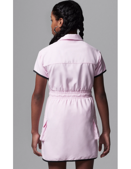 Jordan Mädchenkleid "Hidden In Plain Sight" - Pink