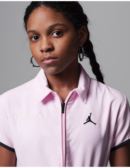 Jordan Mädchenkleid "Hidden In Plain Sight" - Pink