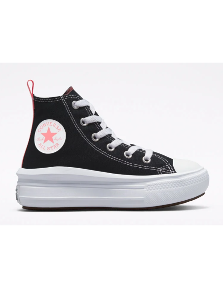 Converse Chuck Taylor All Star Move Platform Mädchen Schuhe - Schwarz