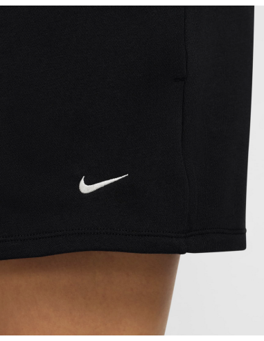 Pantaloncino Donna Nike French Terry - Nero