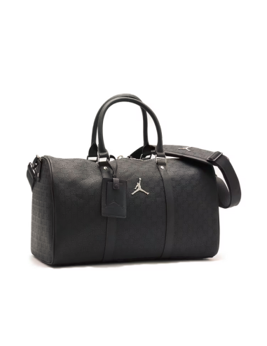 Jordan Monogram Duffle Bag - Black/Silver