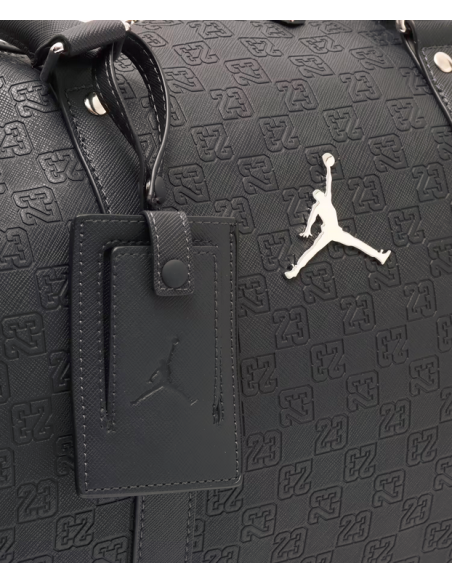 Borsone Jordan Monogram Duffle - Nero/Argento