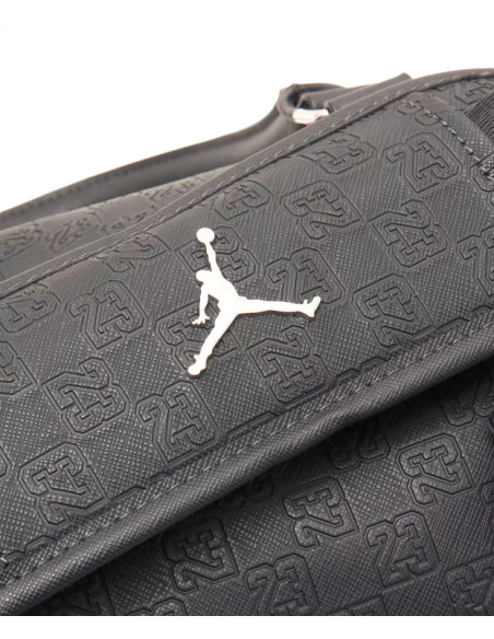 Borsone Jordan Monogram Duffle - Nero/Argento
