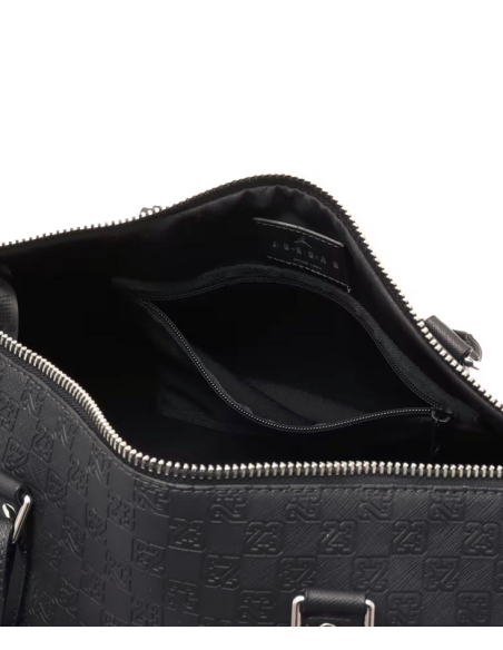 Borsone Jordan Monogram Duffle - Nero/Argento