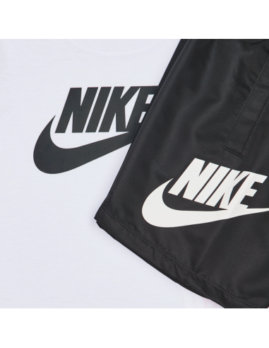Nike Futura Kids Tee Set - White/Black