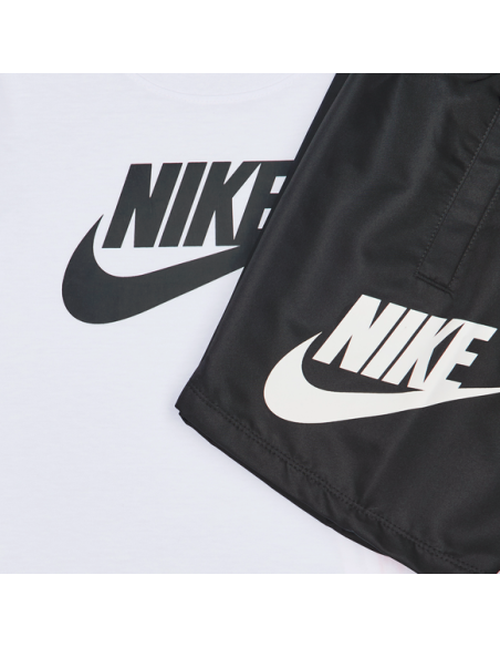 Nike Futura Kids Tee Set - White/Black