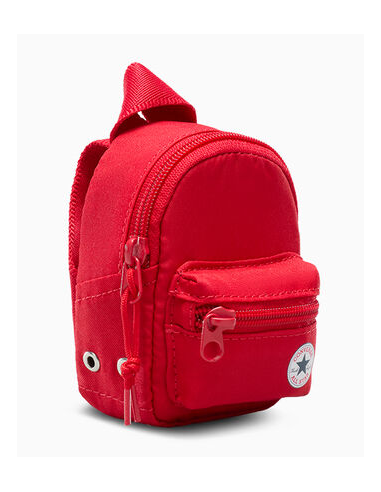 Converse Mini Go 2 Pouch Backpack Keychain - Red