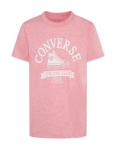 Converse Lt Jellyfish Jitter Htr Mädchen T-Shirt – Pink