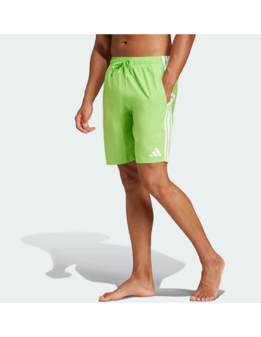 Maillot de Bain Homme Adidas 3-Stripes - Vert...